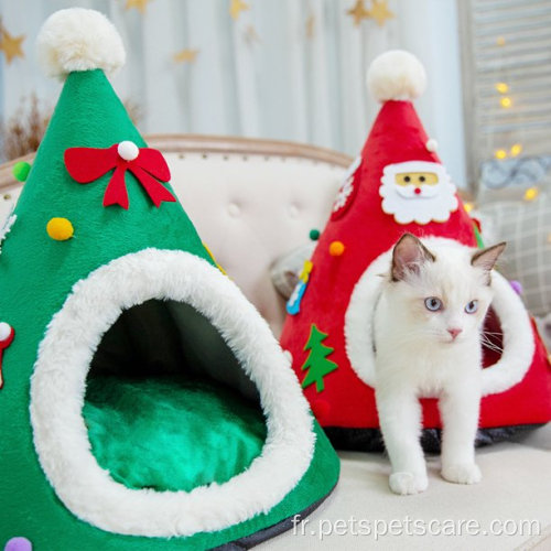 Pet Chirstmas Tree Cat Cat House Bed Pet Tent